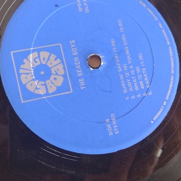 The Beach Boys' Greatest Hits Vinyl Record - Picture 3 of 3